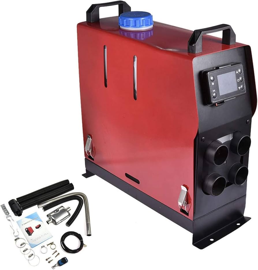 Amazon | FFヒーター 軽油ヒーター 12V/24V 5KW ディーゼル 0.1-0.48L