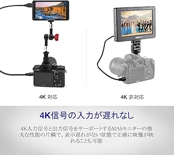 Amazon | Feelworld カメラ用液晶モニター Master MA5 5インチIPS 超薄