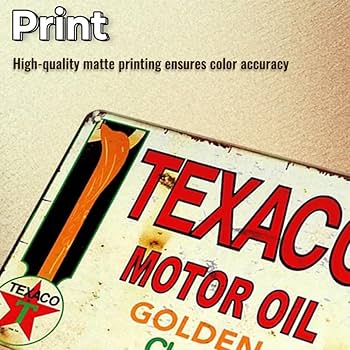 Amazon.com: Vintage Metal Tin Signs Retro Garage Signs For Men