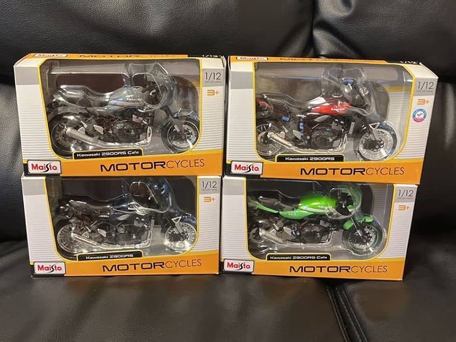 Amazon | 1/12スケールKawasaki Z900RS 全4台セットCAFE川崎ダイ
