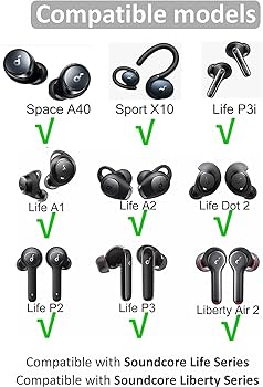 Amazon | A-Pcas ウレタン製低反発イヤーピース Soundcore用 Anker