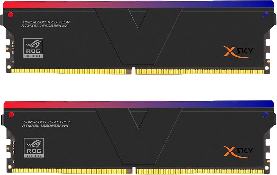 V-Color DDR5 XSky ROG Certified 32GB(16GBx2) 6000MHz 2Gx8 CL36