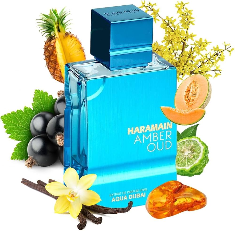Amazon.com : Al Haramain Amber Oud - Aqua Dubai - Oud Cologne for