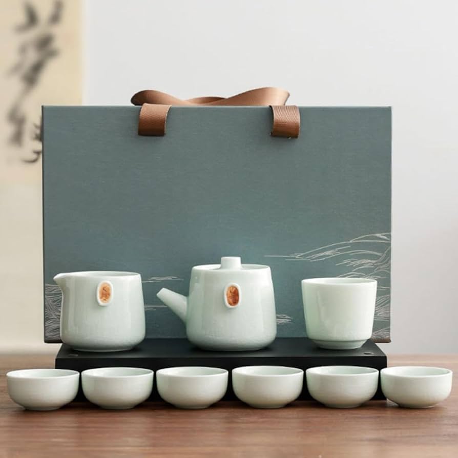 Amazon.co.jp: 茶器セット ティーセット 湯呑み セラミック 耐熱