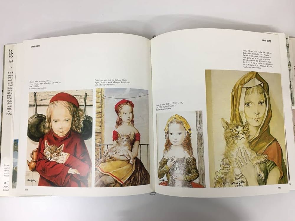 Amazon.co.jp: 洋書 藤田嗣治 画集 LA VIE ET L'OEUVRE DE FOUJITA