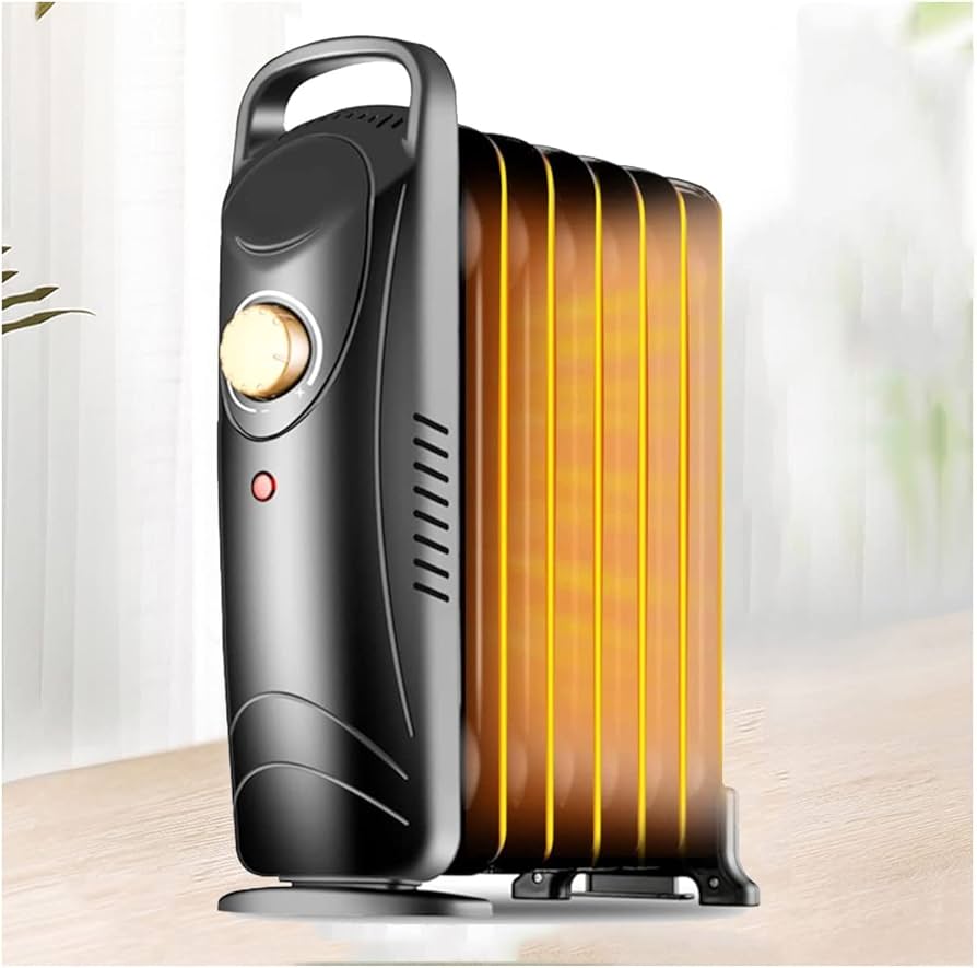 Amazon.co.jp : タイマー付き小型電気オイル充填ラジエーターヒーター