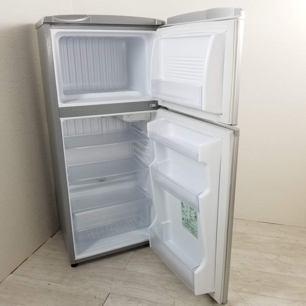 Amazon.co.jp: アクア 109L 2ドア冷蔵庫（直冷式）アーバンシルバー