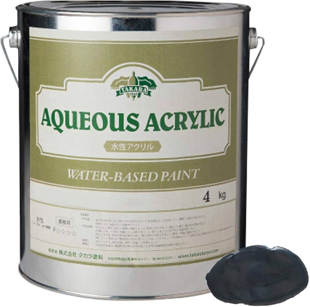 Amazon.co.jp: 水性塗料 室内用 壁紙の上から塗れる タカラ塗料