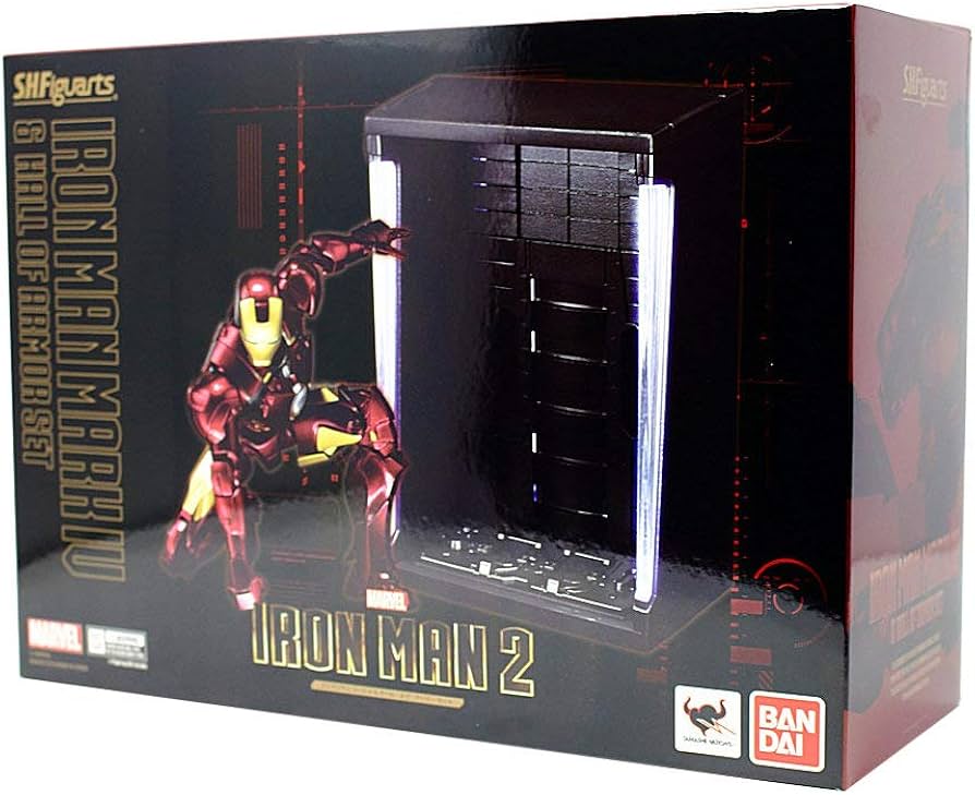 Amazon.co.jp: Iron Man Mark IV + Hall Of Armour Set (Marvel) S.H.