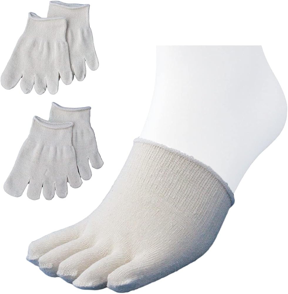 Amazon.co.jp: [ハヤシ] 靴下 シルク 5本指ハーフソックス 日本製 冷え