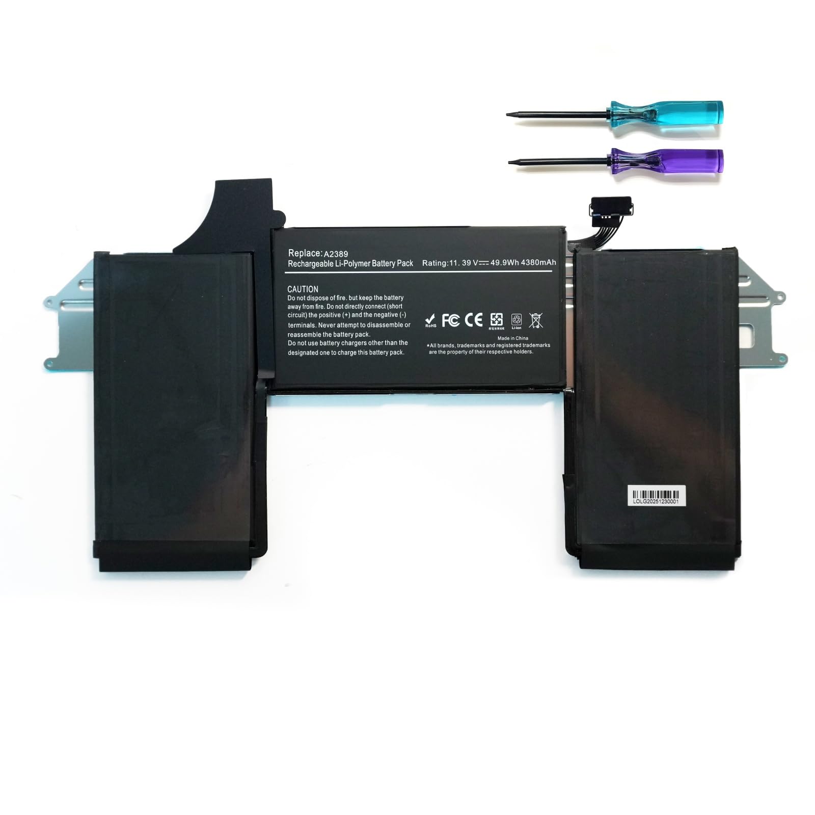 Amazon.com: A2389 A2337 Laptop Battery Compatible with MacBook Air