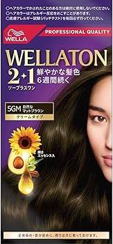 Amazon | Wella ウエラトーン 2+1 白髪染め クリームタイプ 5GM 自然な