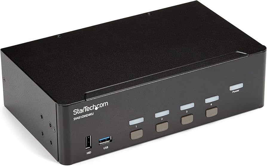 Amazon.com: StarTech.com StarTech.com 4-Port Dual Monitor HDMI KVM