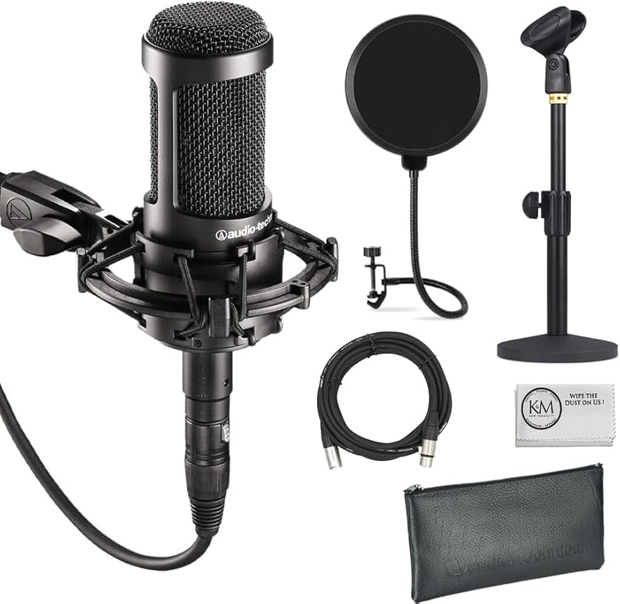 Amazon.com: Audio-Technica AT2035 Cardioid Condenser Microphone