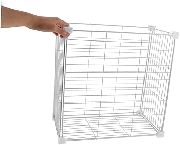 Amazon｜MOLUCKFU 冷凍庫用ワイヤーバスケット 積み重ね可能 メッシュ