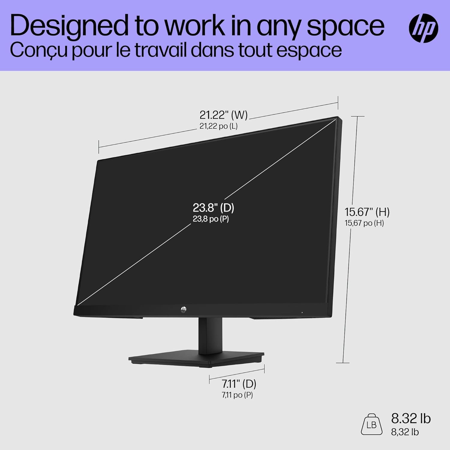 Amazon.com: HP V24i G5 24 Inch Computer PC Monitor Full HD IPS