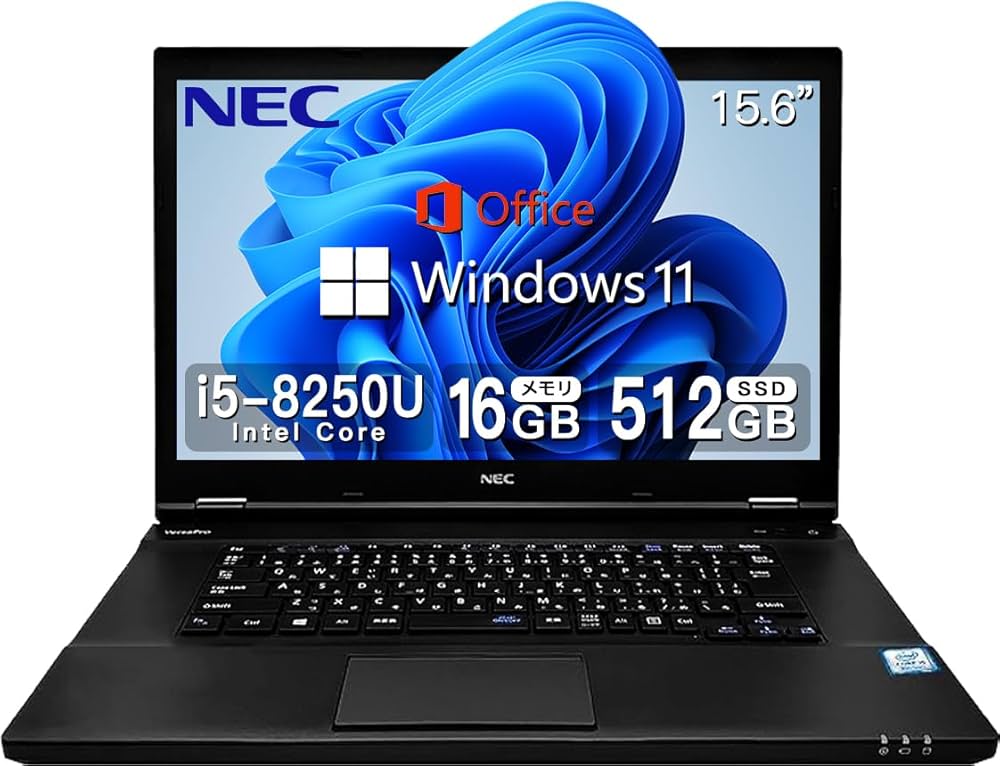 NEC VJ19E i5 8Gb ssd500Gb ハイクオリティPC NEC VJ19E i5 8Gb