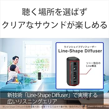 Amazon.co.jp: ソニー(SONY) ワイヤレススピーカー SRS-XE300 :防水