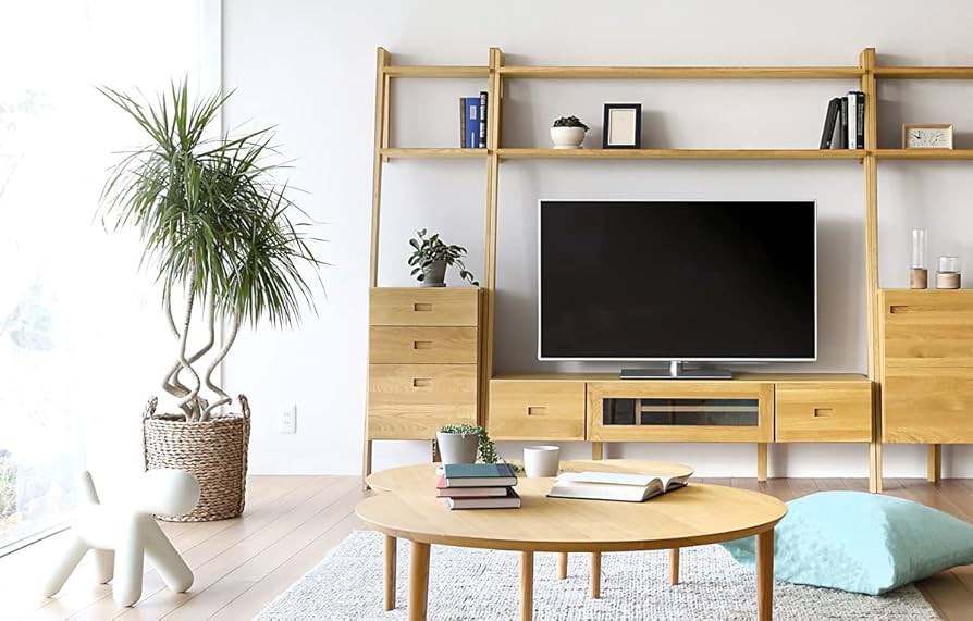 Amazon｜高野木工 LEIRIA レイリア 48サイドチェスト ホワイトオーク