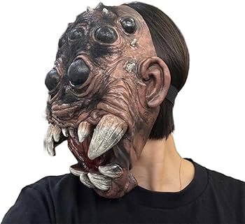 Amazon | [AiO JAPAN] マスク 大蜘蛛のお面 ハロウィン 被り物 かぶり