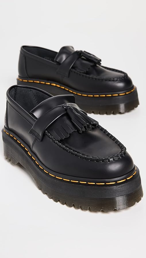 Amazon | Dr. Martens ユニ エイドリアン クワッド レザー