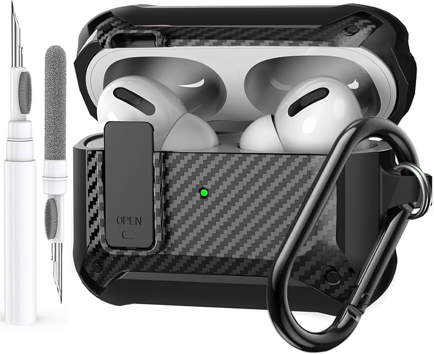 Amazon.com: Olytop for Airpods Pro 2/1 Gen Case Cover with Lock