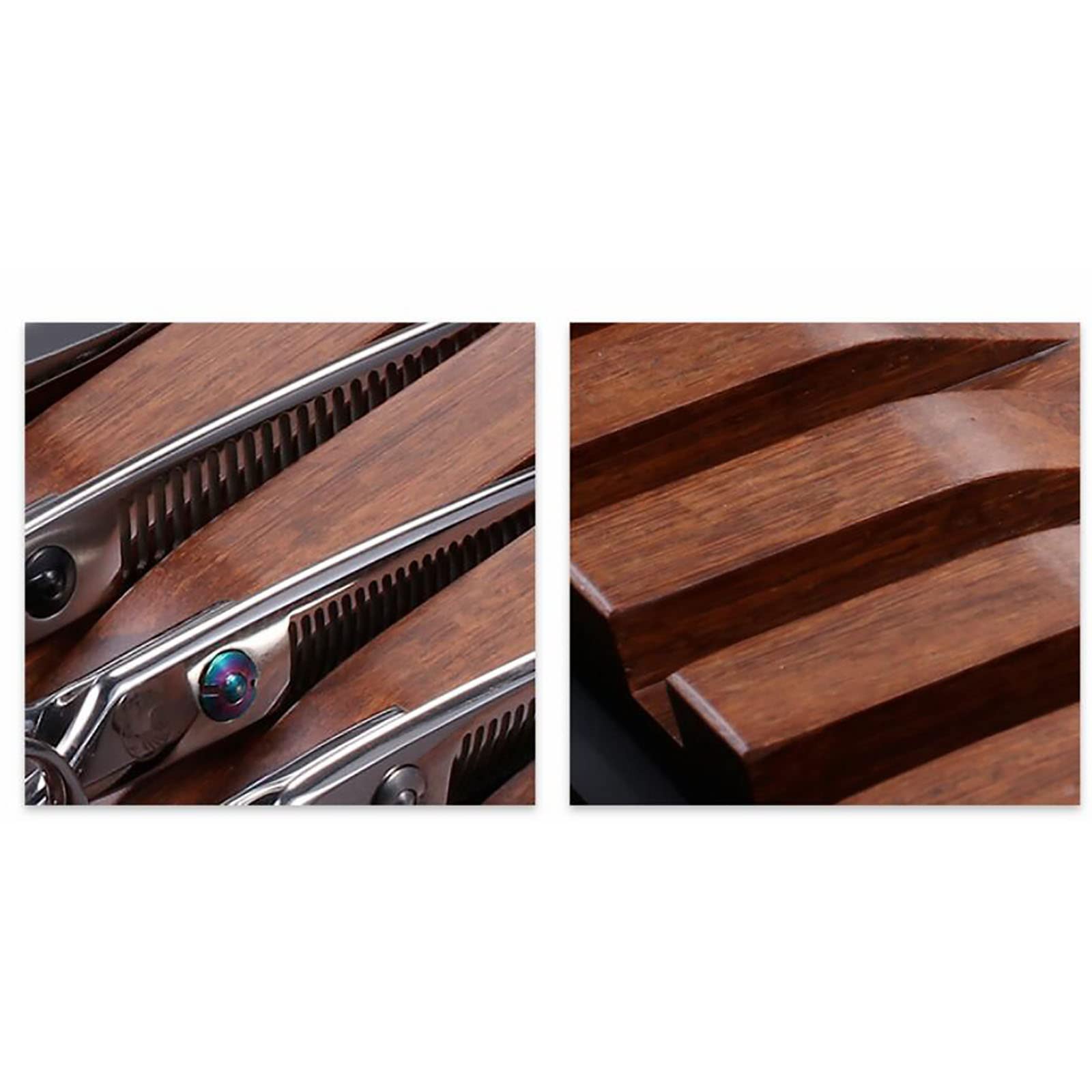 Bタイプ2段7丁置き シザートレイ シザースタンド シザーケース ハサミ