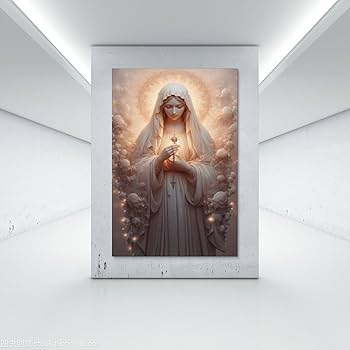 Amazon.co.jp: 美しい聖母マリアのポスター ポスター装飾絵画