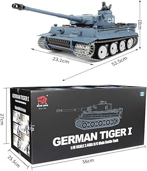 Amazon.co.jp: 最新7.0 ver 戦車 ラジコンドイツの「タイガー」I重戦車