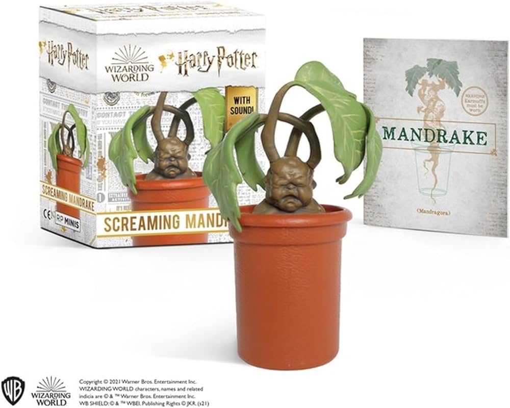 Amazon | Harry Potter Screaming Mandrake: With Sound! (RP Minis