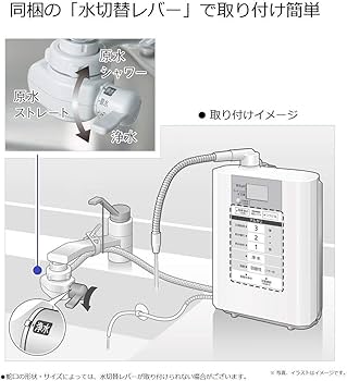 Amazon.com: Panasonic Alkaline Ionized Water Charger Pearl White