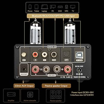 Amazon.com: AIYIMA T9 200W Bluetooth Amplifier HiFi Digital Class