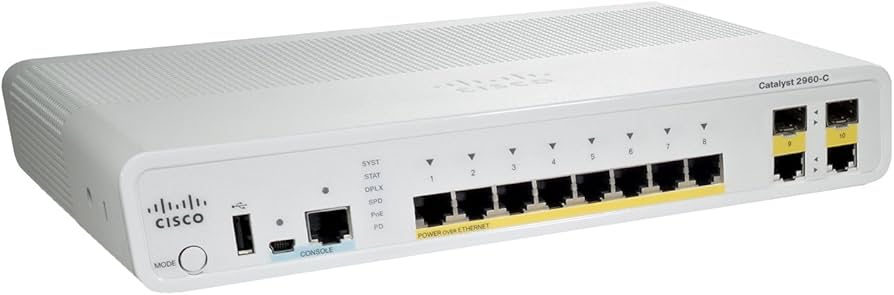 Amazon.co.jp: Cisco Systems Cisco WS-C2960C-8TC-S : パソコン・周辺機器