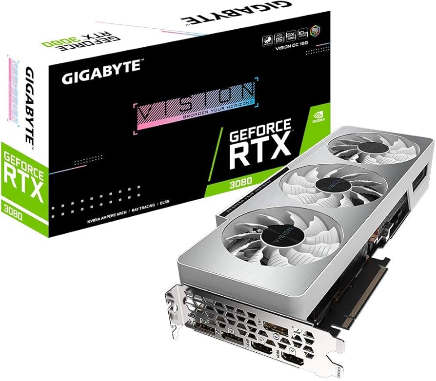 Amazon.com: GIGABYTE GeForce RTX 3080 Vision OC 10G (REV2.0