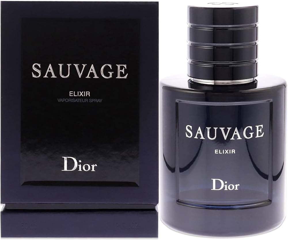 Amazon.com: Dior Christian Sauvage Elixir 男款EDC 噴霧2 盎司(約