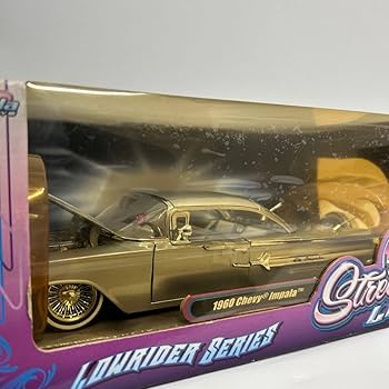 Amazon | Jada Street Low 1/24 Chevy Impala 1960 Lowrider Series