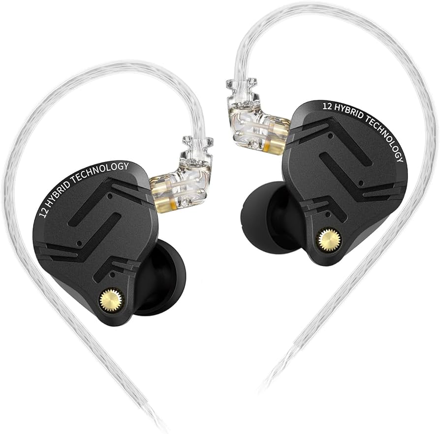 Amazon.com: KZ ZS12 PRO X in Ear Monitor Headphones, Wired Gaming