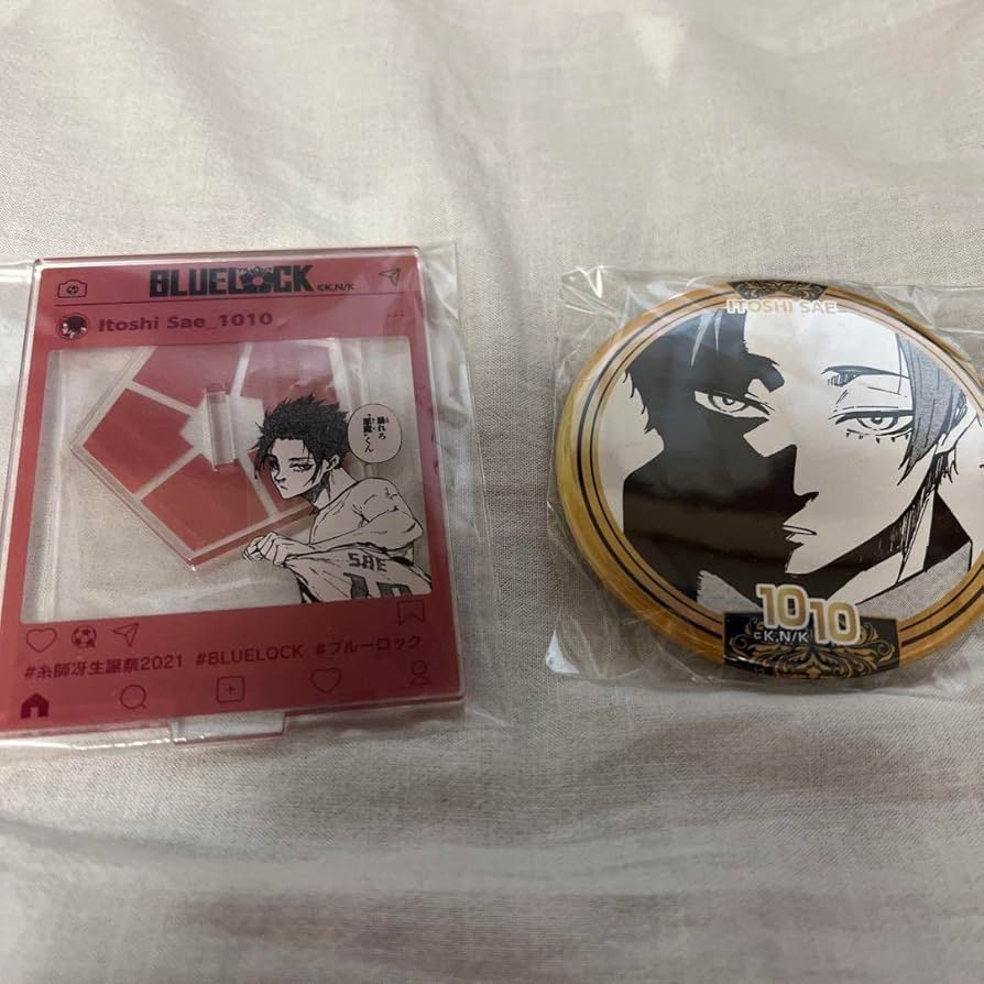 Amazon.co.jp: ブルーロック 糸師冴バースデー アクリルスタンド缶