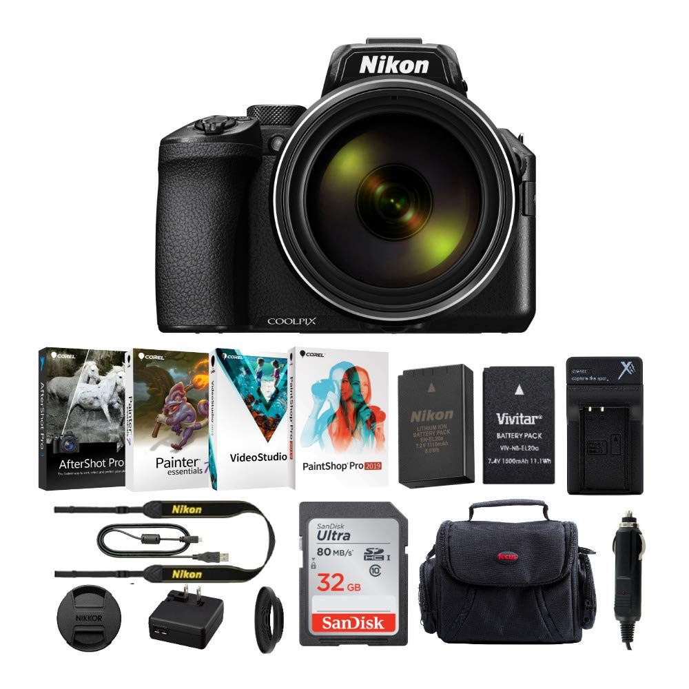 Amazon.com : Nikon COOLPIX P950 Digital Camera (Black) with 32GB
