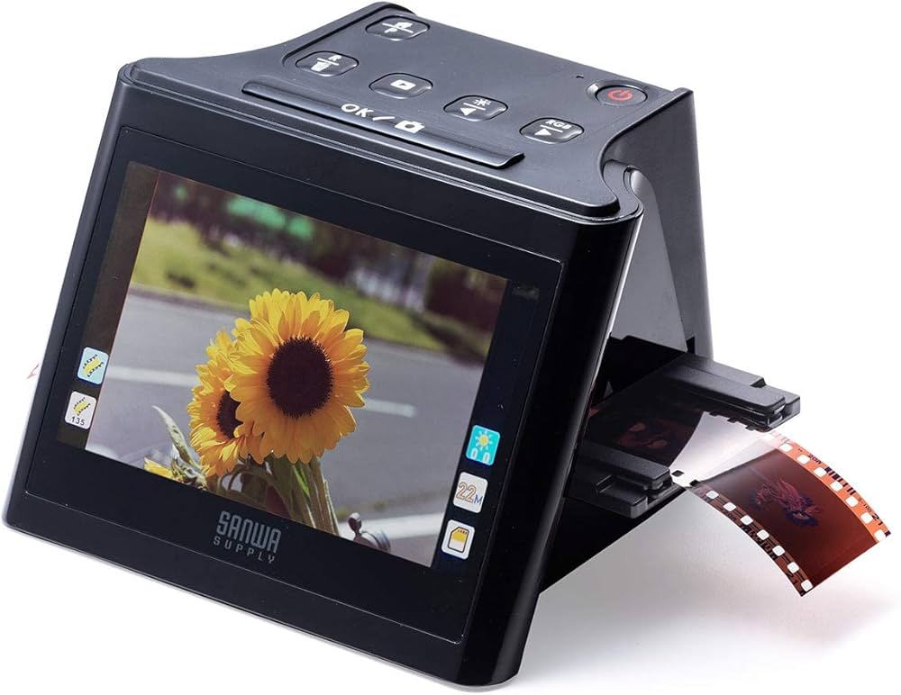 Amazon | サンワダイレクト フィルムスキャナー 35mm/126/110/スライド