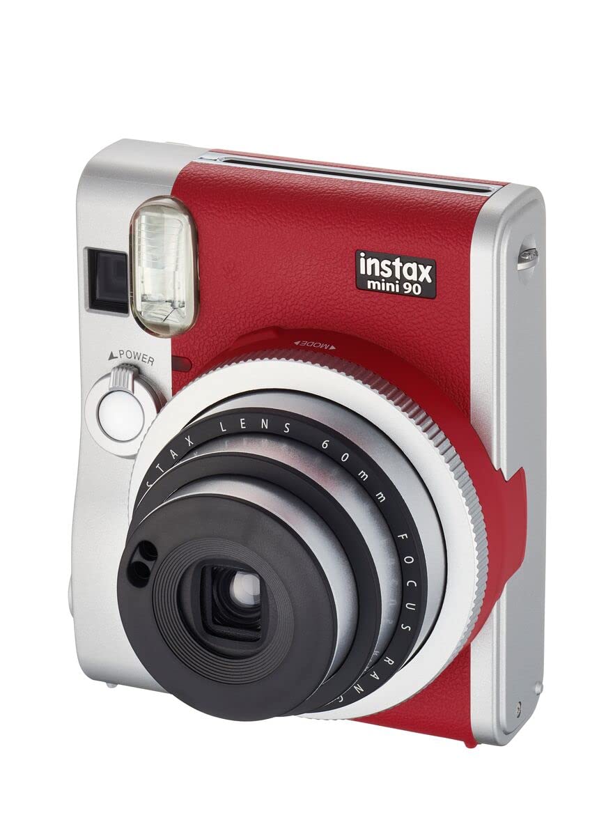 Amazon | Instax Mini 90 Neo Classicカメラ レッド | インスタント