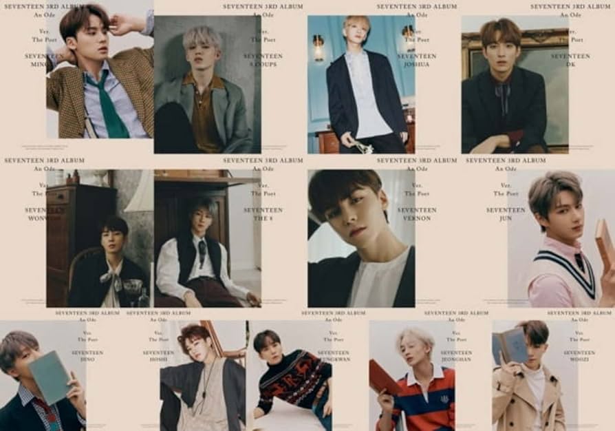 Amazon.com: Seventeen 'An Ode' '3rd Regular Album Kihno Kit