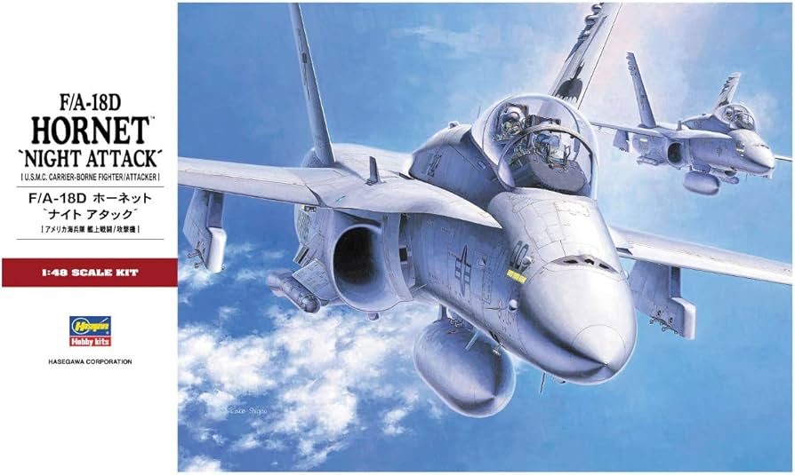 Amazon | ハセガワ 1/48 F-18D ナイトホーネット #PT3 | プラモデル 通販
