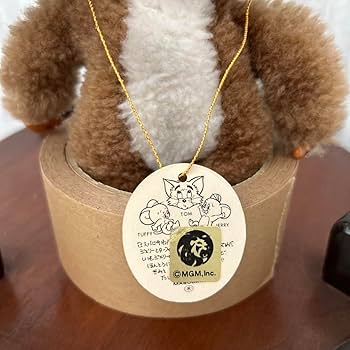 Amazon.co.jp: タグ付き昭和レトロ マスダヤ トム&ジェリー ぬいぐるみ