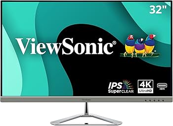 Amazon.com: ViewSonic VX3276-4K-MHD 32 Inch 4K UHD Monitor with