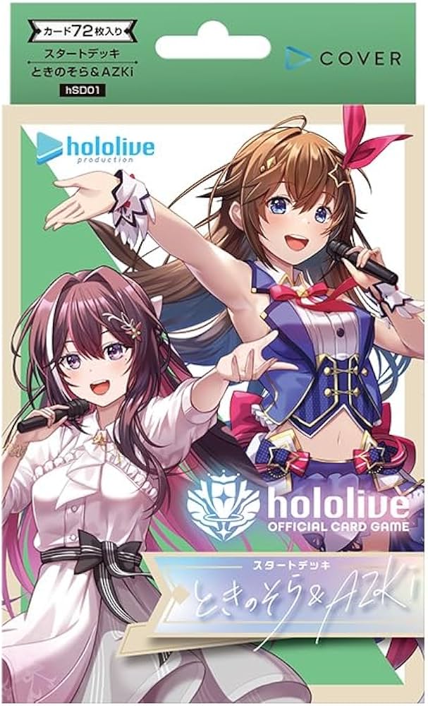 Amazon.com: Hololive Official Card Game Start Deck Vol. 1 Tokino