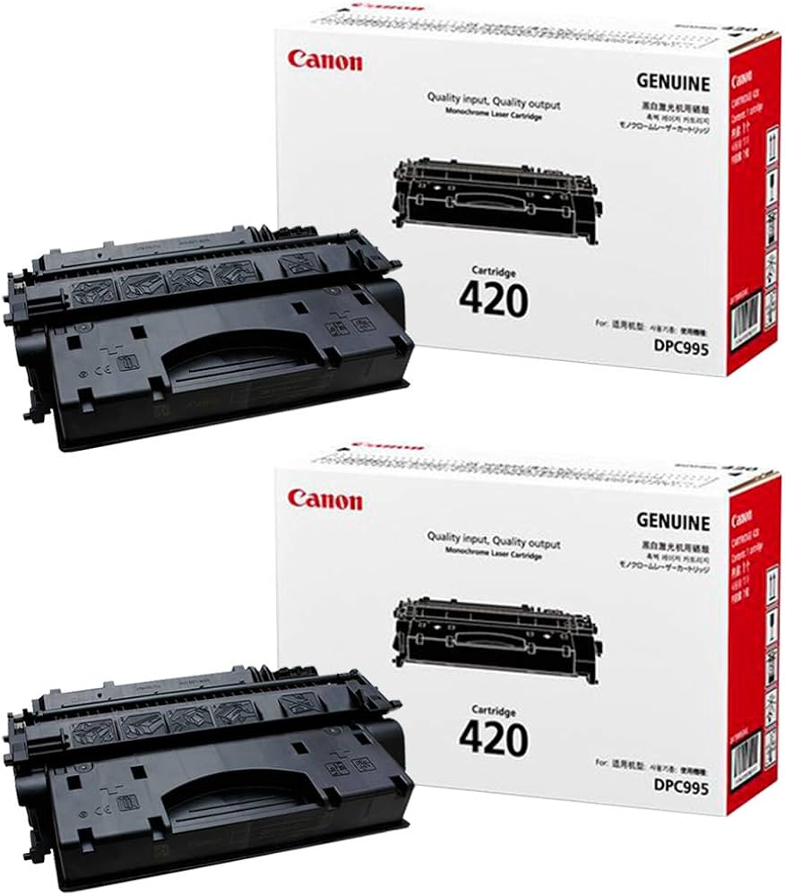 Amazon | CANON 純正品 トナーカートリッジ420 CRG420 2本セット