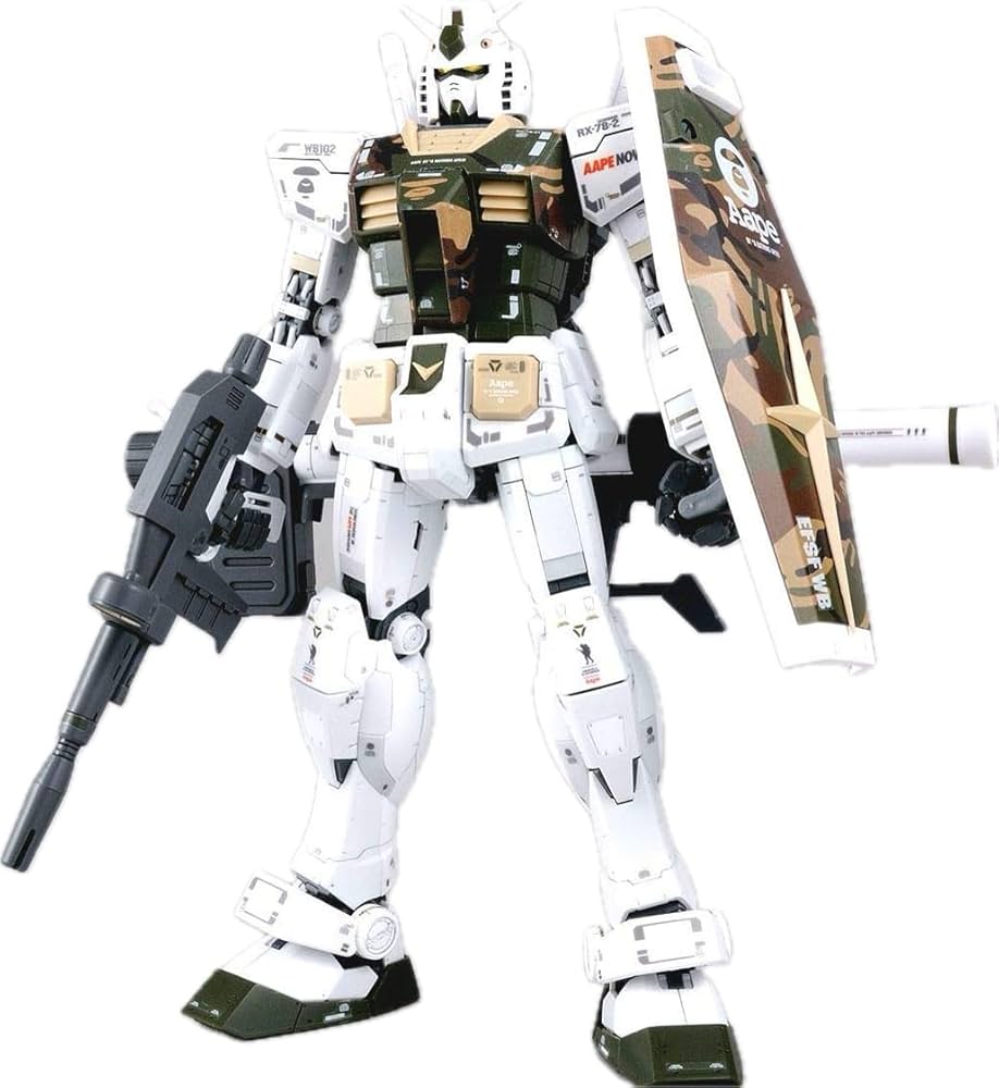 Bandai 1/100 MG AAPE RX-78-2 Gundam GRN-CAMO 