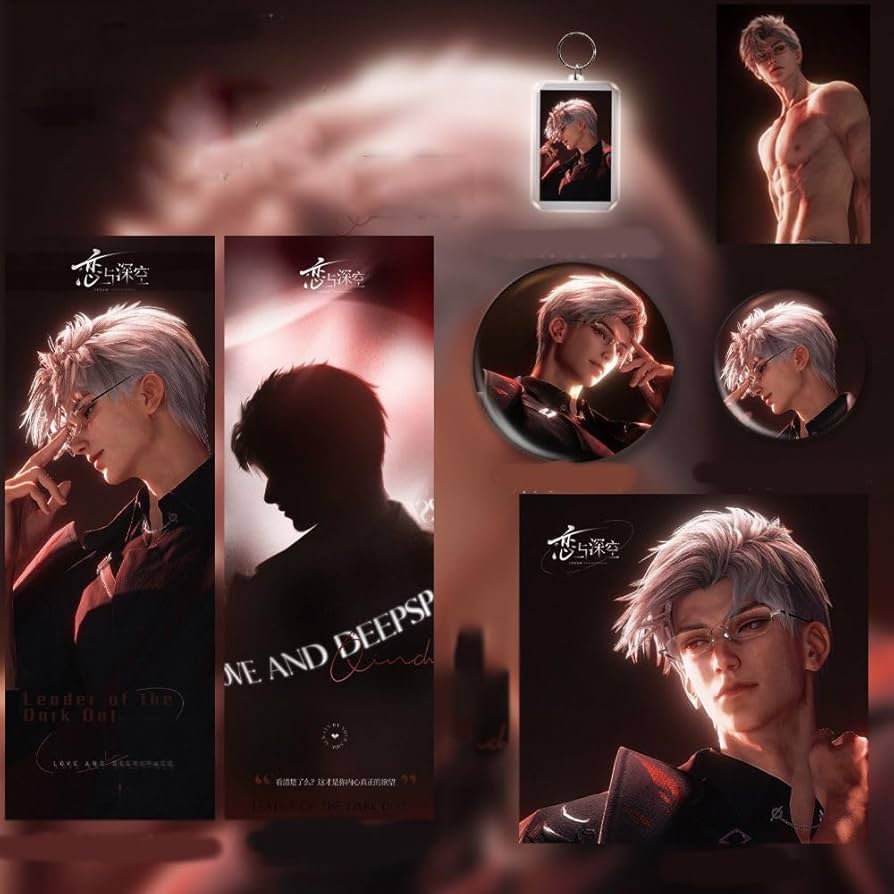 Amazon.co.jp: 恋と深空 シン 6点セット 福袋 缶バッジ キーホルダー