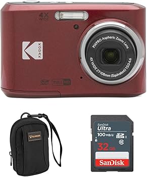 Amazon.com : KODAK PIXPRO FZ45-BK 16MP Digital Camera 4X Optical